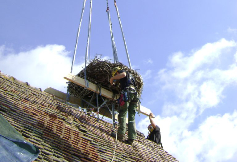 Intervention filer pare-chute